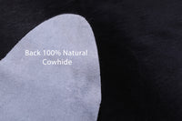 Thumbnail for Black Natural Cowhide Rug - XX-Large 8' 1