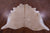 Beige Natural Cowhide Rug - X-Large 7' 4"H x 6' 6"W