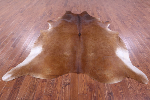 Brown Natural Cowhide Rug - XX-Large 8' 7