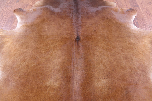 Brown Natural Cowhide Rug - XX-Large 8' 7