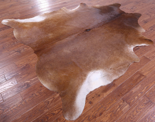 Brown Natural Cowhide Rug - XX-Large 8' 7