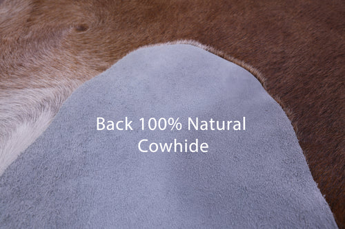 Brown Natural Cowhide Rug - XX-Large 8' 7