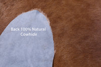 Thumbnail for Brown Natural Cowhide Rug - XX-Large 9' 0