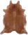 Brown Natural Cowhide Rug - XX-Large 9' 0"H x 7' 6"W