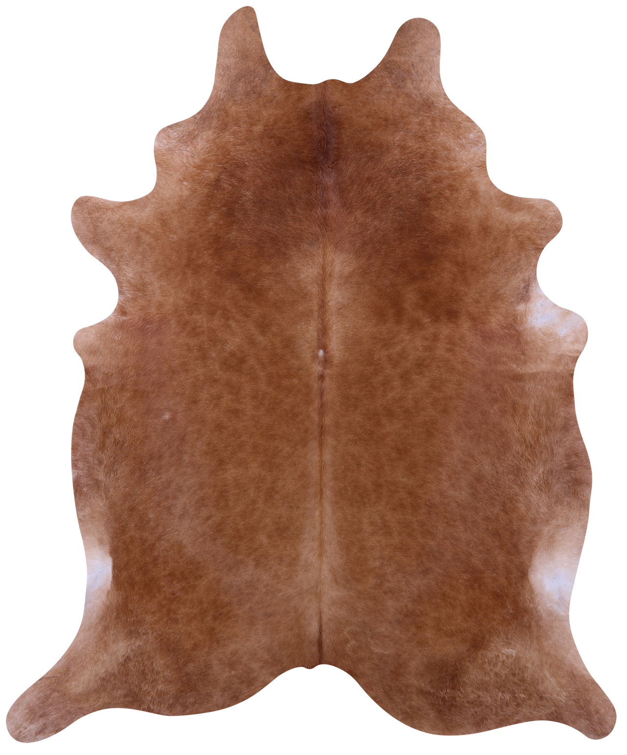 Brown Natural Cowhide Rug - XX-Large 9' 0"H x 7' 6"W