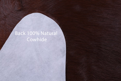 Brown Natural Cowhide Rug - XX-Large 8' 0