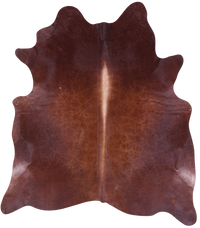 Thumbnail for Brown Natural Cowhide Rug - XX-Large 7' 8