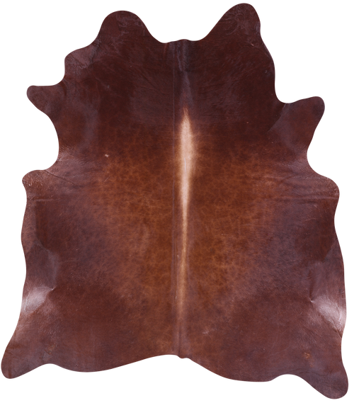 Brown Natural Cowhide Rug - XX-Large 7' 8