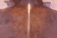 Thumbnail for Brown Natural Cowhide Rug - XX-Large 7' 8