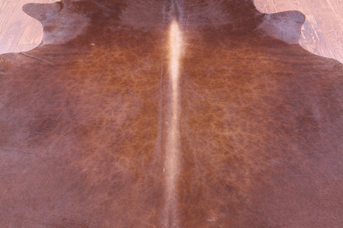 Brown Natural Cowhide Rug - XX-Large 7' 8