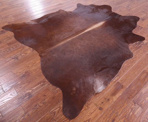 Brown Natural Cowhide Rug - XX-Large 7' 8