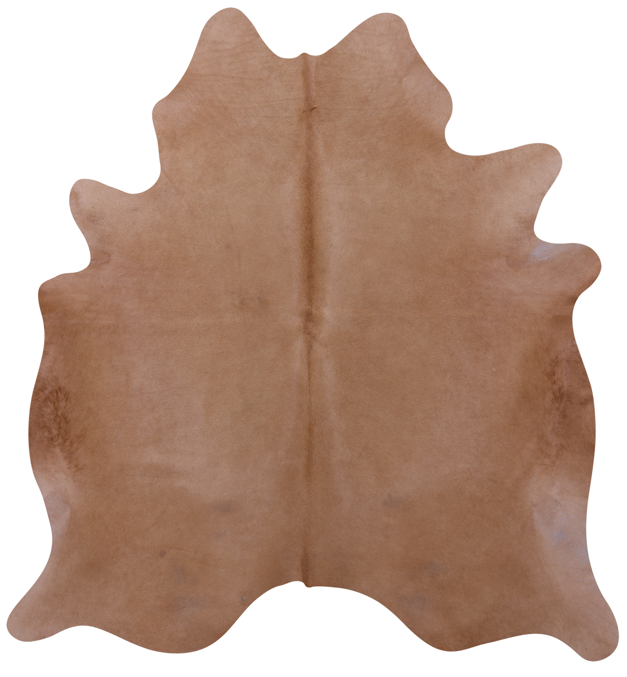 Light Brown Natural Cowhide Rug - X-Large 7' 3"H x 6' 8"W