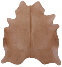 Thumbnail for Light Brown Natural Cowhide Rug - X-Large 7' 3