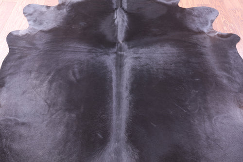 Black Natural Cowhide Rug - X-Large 7' 1