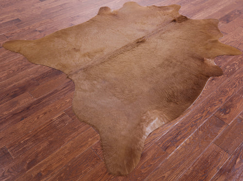 Brown Natural Cowhide Rug - X-Large 7' 1