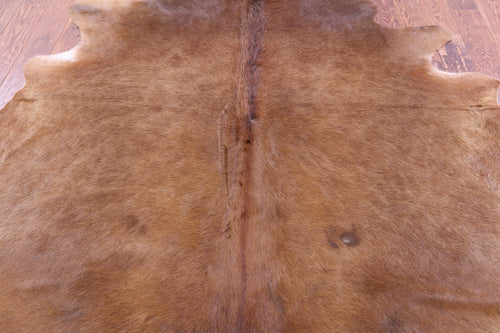 Brown Natural Cowhide Rug - XX-Large 7' 10