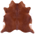Brown Natural Cowhide Rug - X-Large 7' 0"H x 7' 0"W