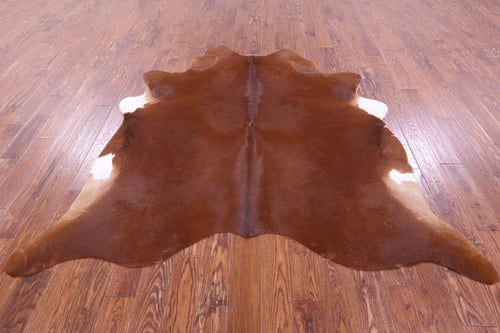 Brown Natural Cowhide Rug - X-Large 7' 0