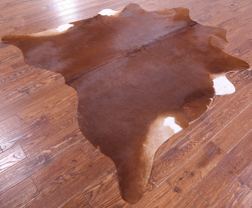 Brown Natural Cowhide Rug - X-Large 7' 0