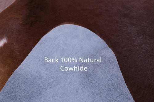 Brown Natural Cowhide Rug - X-Large 7' 0