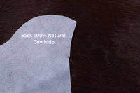 Thumbnail for Brown Natural Cowhide Rug - XX-Large 8' 4