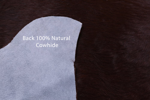 Brown Natural Cowhide Rug - XX-Large 8' 4