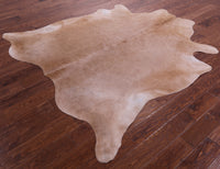 Thumbnail for Light Brown Natural Cowhide Rug - X-Large 7' 0