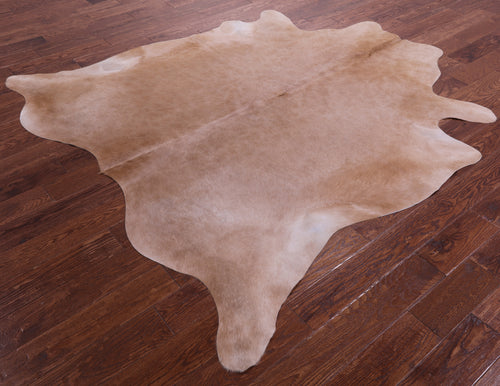 Light Brown Natural Cowhide Rug - X-Large 7' 0