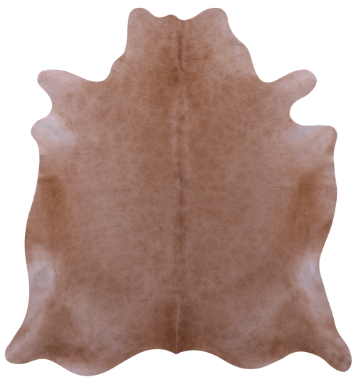 Light Brown Natural Cowhide Rug - X-Large 7' 0