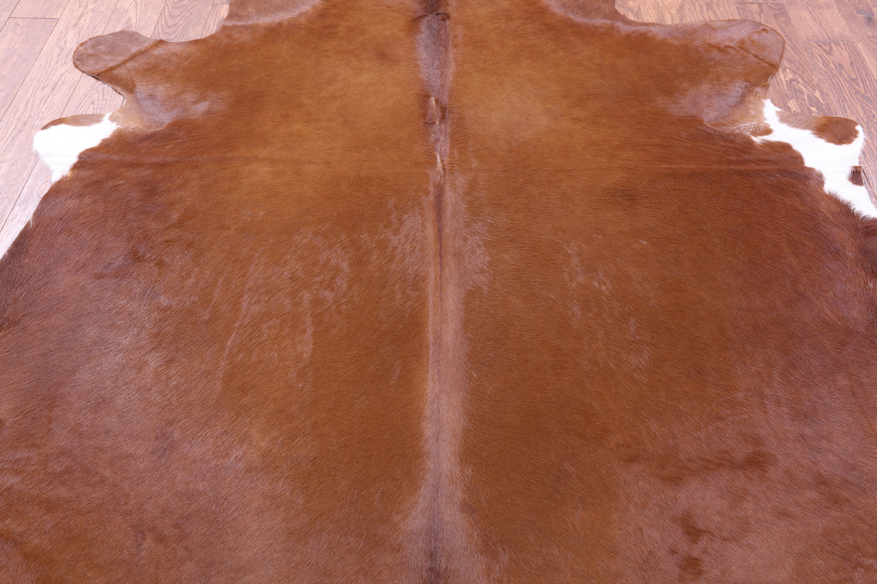 Brown Natural Cowhide Rug - XX-Large 8' 4"H x 7' 4"W