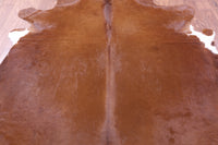 Thumbnail for Brown Natural Cowhide Rug - XX-Large 8' 4