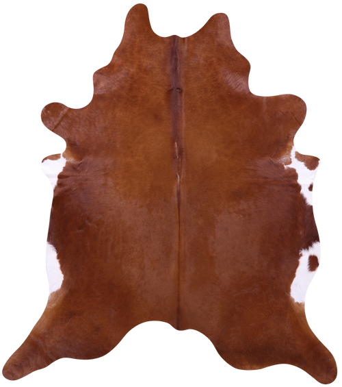 Brown Natural Cowhide Rug - XX-Large 8' 4