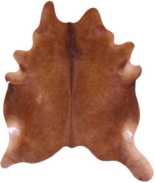 Brown Natural Cowhide Rug - XX-Large 8' 7
