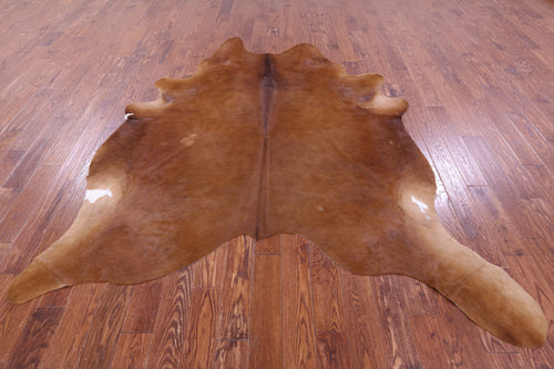 Brown Natural Cowhide Rug - XX-Large 8' 7