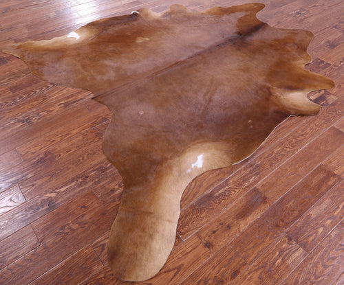 Brown Natural Cowhide Rug - XX-Large 8' 7