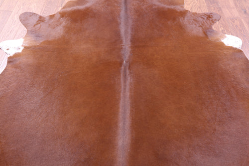 Brown Natural Cowhide Rug - XX-Large 8' 10