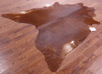 Thumbnail for Brown Natural Cowhide Rug - XX-Large 8' 10