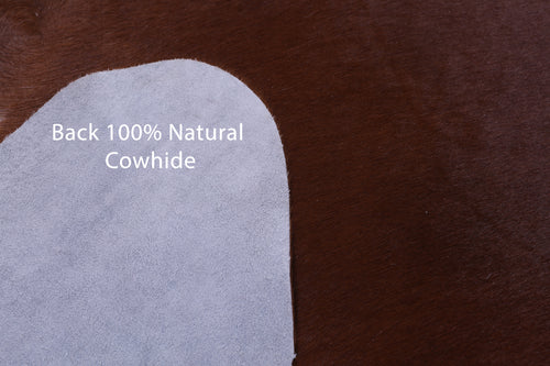 Brown Natural Cowhide Rug - XX-Large 8' 10