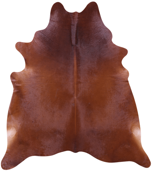 Brown Natural Cowhide Rug - XX-Large 7' 8