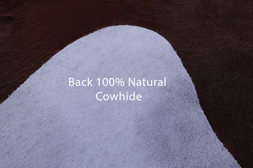 Brown Natural Cowhide Rug - X-Large 7' 4