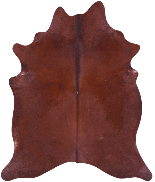 Brown Natural Cowhide Rug - X-Large 7' 4