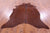 Brown Natural Cowhide Rug - X-Large 7' 4"H x 6' 2"W