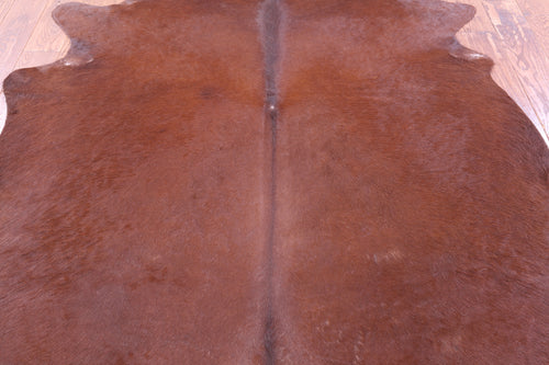 Brown Natural Cowhide Rug - X-Large 7' 4