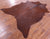 Brown Natural Cowhide Rug - X-Large 7' 4"H x 6' 2"W