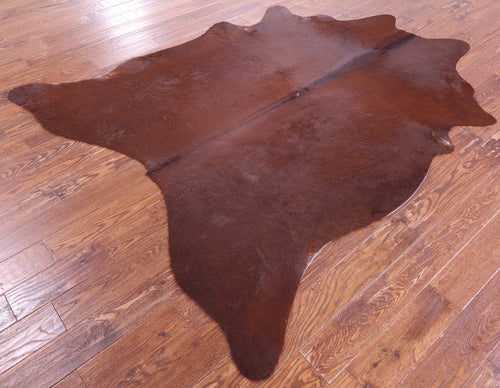 Brown Natural Cowhide Rug - X-Large 7' 4