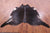 Dark Brown Natural Cowhide Rug - XX-Large 9' 1"H x 8' 1"W