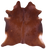 Brown Natural Cowhide Rug - Large 6' 10"H x 6' 6"W