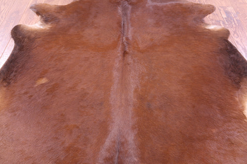 Brown Natural Cowhide Rug - Large 6' 10