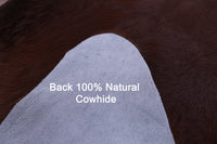 Thumbnail for Brown Natural Cowhide Rug - Large 6' 10