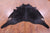 Black Natural Cowhide Rug - XX-Large 8' 3"H x 7' 6"W